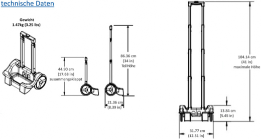 INOGEN - G3 / G5 / Rove 6 - Trolly, One Cart